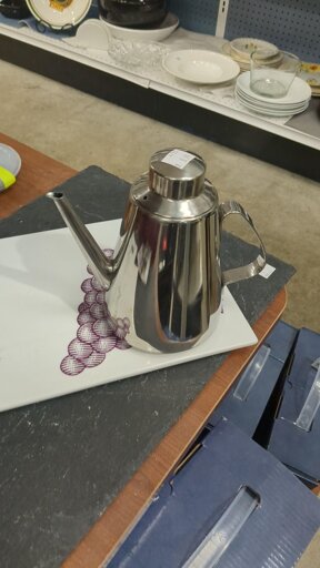 Brandani branded gooseneck kettle